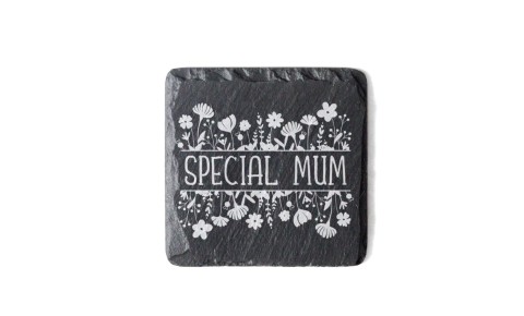 Special Mum Welsh Slate Coaster